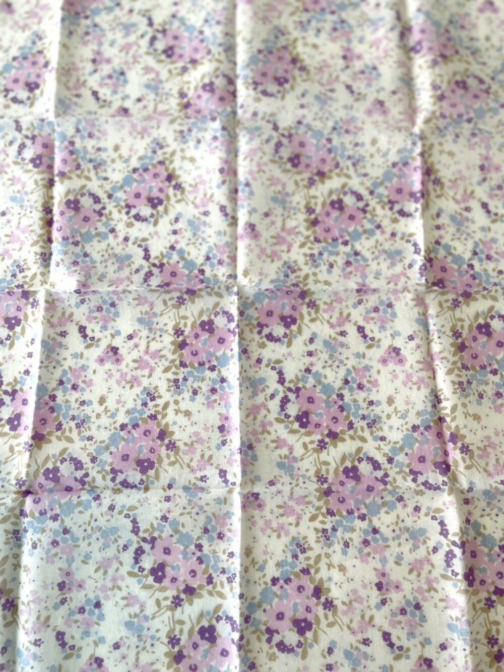 Vintage Floral Cotton Scarf Private Label - Picture 4 of 10